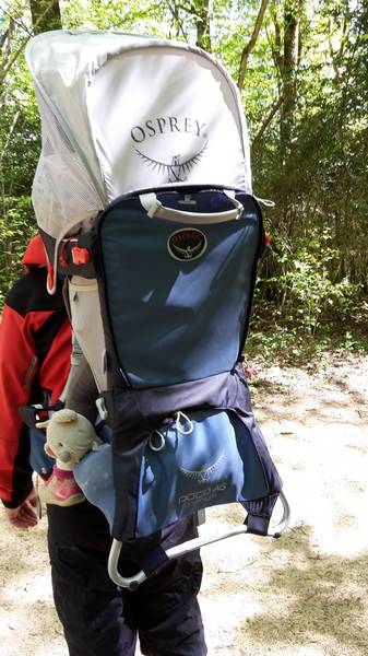 Porte bébé sac à dos osprey poco ag premium protection solaire