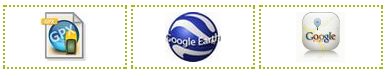 Logo gpx, Google Earth, Google Maps