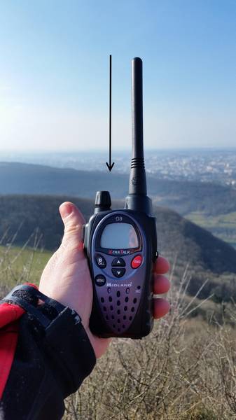 talkie walkie G9 plus : le test partir-en-vtt.com