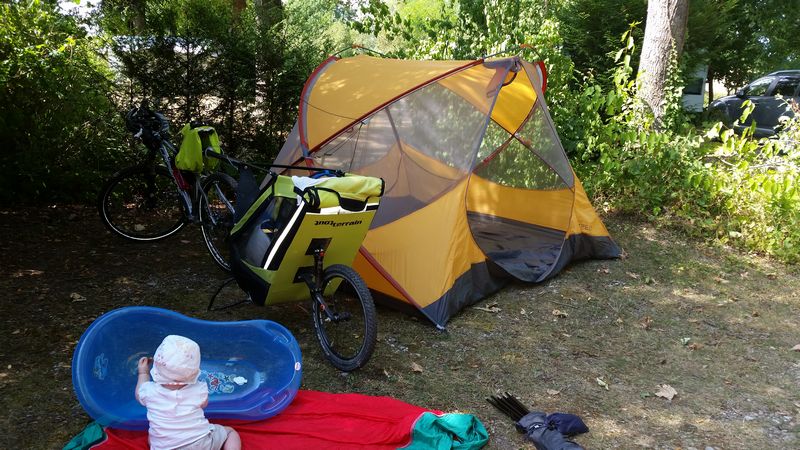 Camping Vauban à Neuf-Brisach, chaleur !