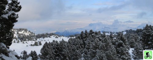 Panorama sur le massif du Dévoluy