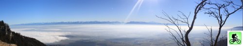 Panorama du mont baulme