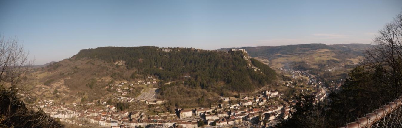 panorama de la ville de Sailns-les-Bains