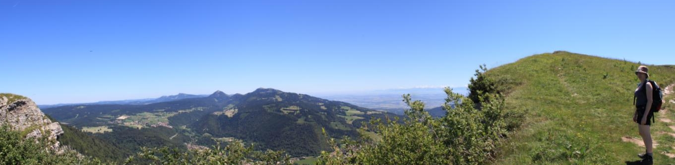  Panorama depuis le Mont d'Or -Jura
